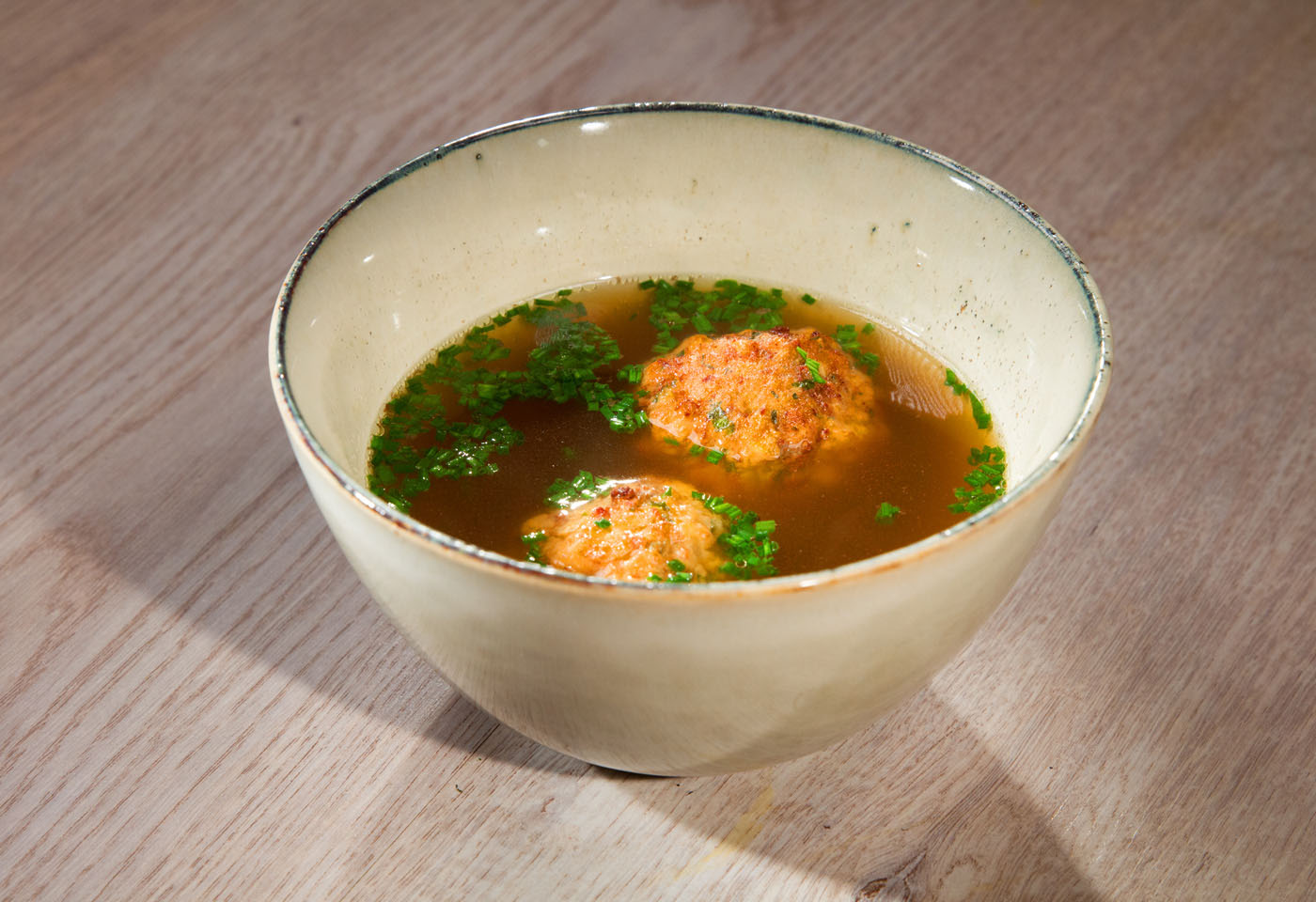 Gebackene Leberknödel in der Suppe | Frisch Gekocht