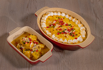 Grießschmarren mit Kokos und karamelliserter Ananas Foto: © ORF/Interspot Grießschmarren mit Kokos und karamelliserter Ananas Foto: © ORF/Interspot
