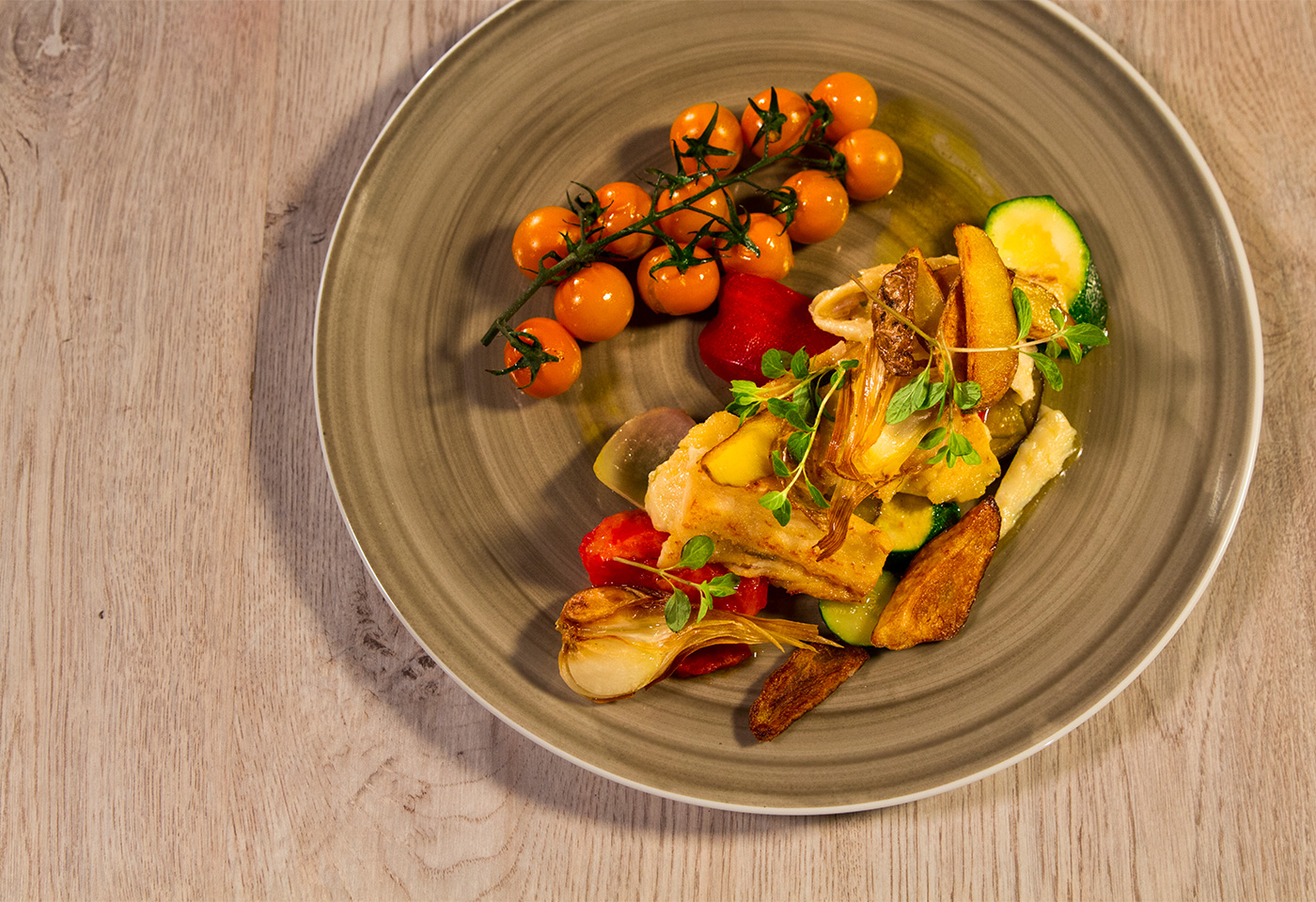 Stockfisch mit mediterranem Gemüse | Frisch Gekocht