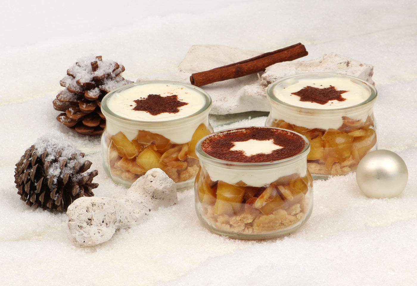 Bratapfeltiramisu mit Spekulatiuskeksen | Frisch Gekocht