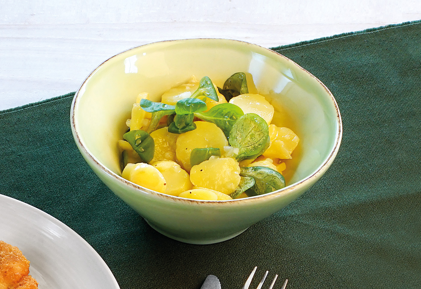 ErdäpfelVogerlsalat Frisch Gekocht