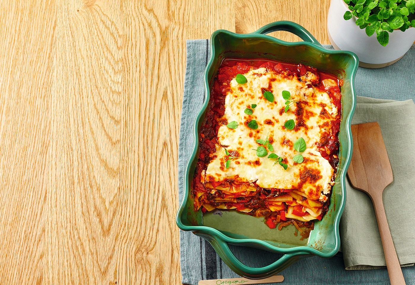 Bio-Erdäpfel-Lasagne mit Gemüsesugo | Frisch Gekocht Kids