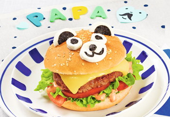 Bären-Burger für Papa