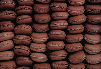 Schokolademakronen Foto: © Jean Cazals
