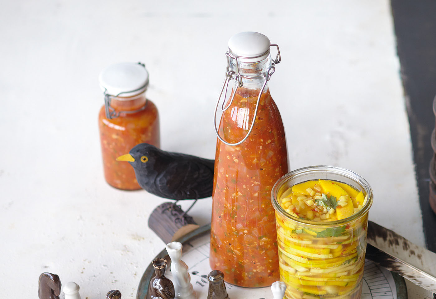 Tomaten-Mandel Sauce mit Kapern | Frisch Gekocht