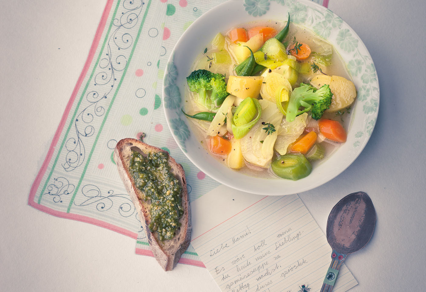 Bunte Gemüsesuppe | Frisch Gekocht