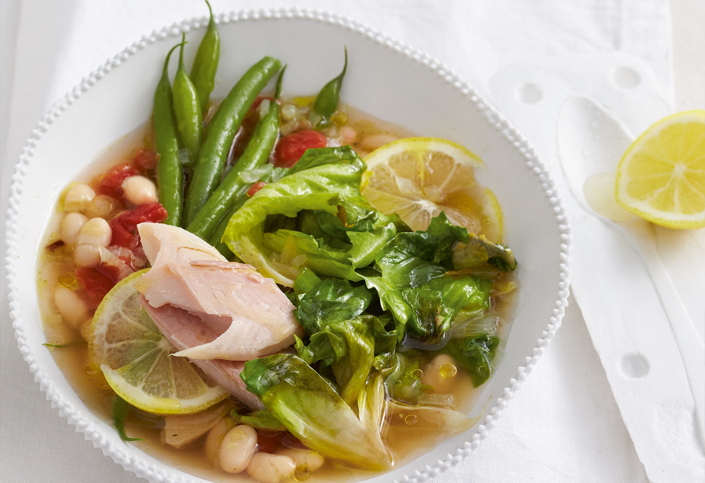 Deftige Endiviensuppe mit Bohnen | Frisch Gekocht