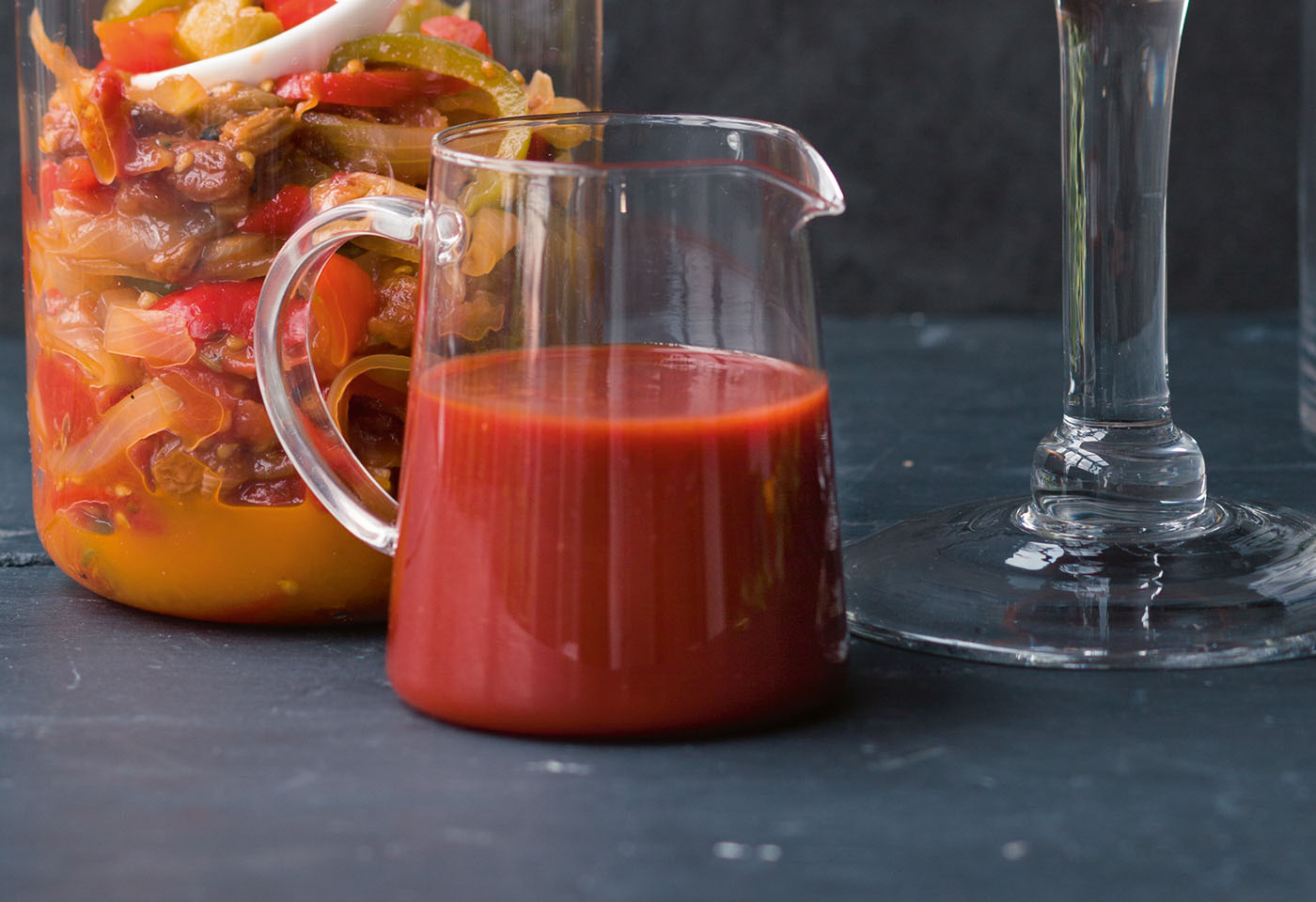 Fruchtige Tomaten-Himbeersauce | Frisch Gekocht