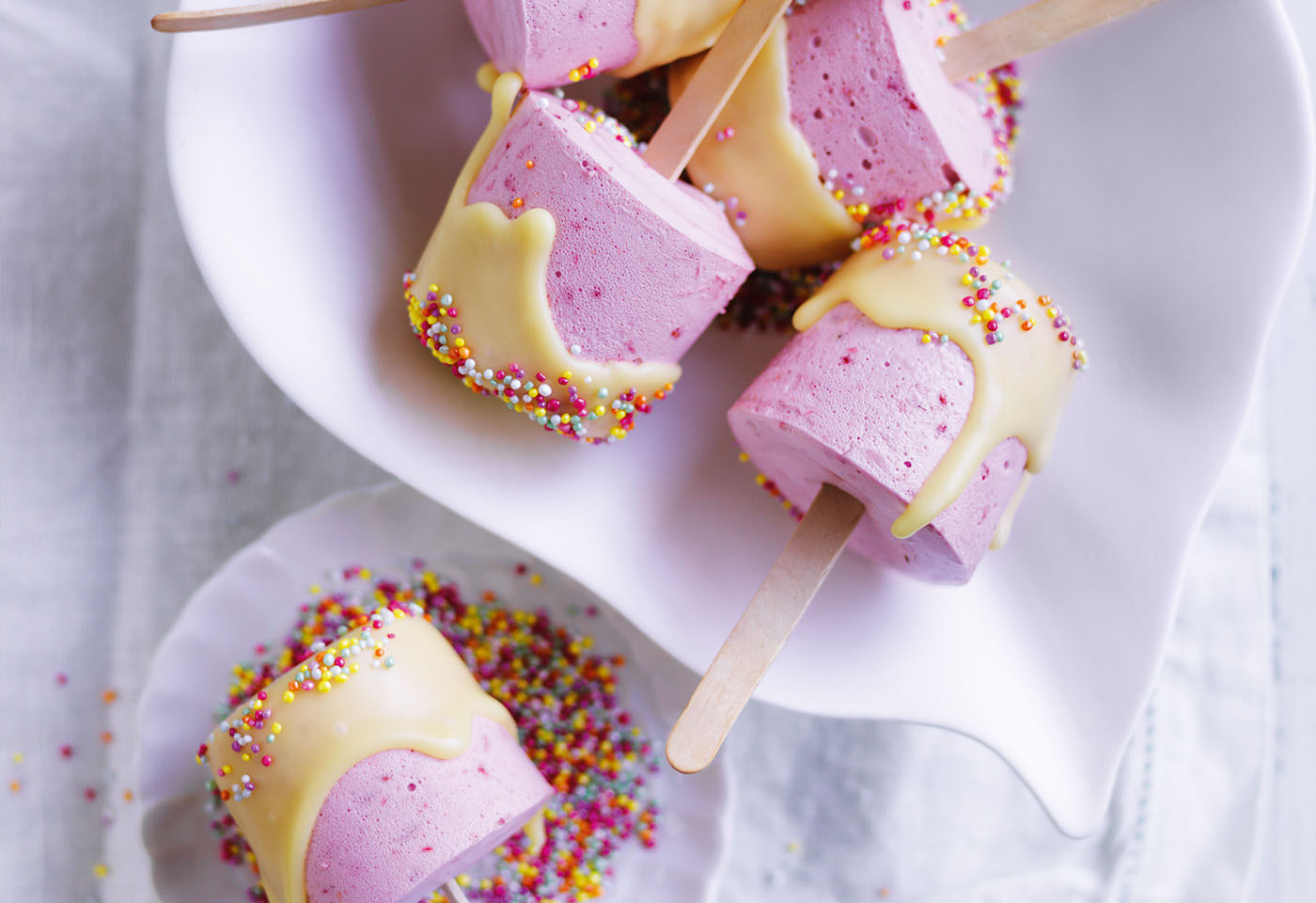 Himbeer-Marshmallow-Pops | Frisch Gekocht