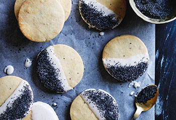 Vanille-Mohn-Cookies Foto: © Ben Dearnley