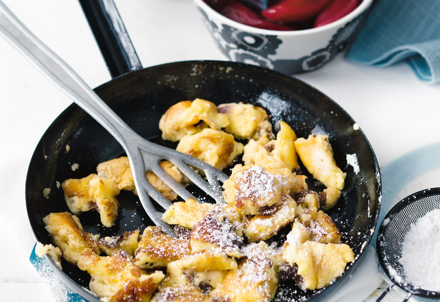 Kaiserschmarrn mit Rotweinbirnen | Frisch Gekocht