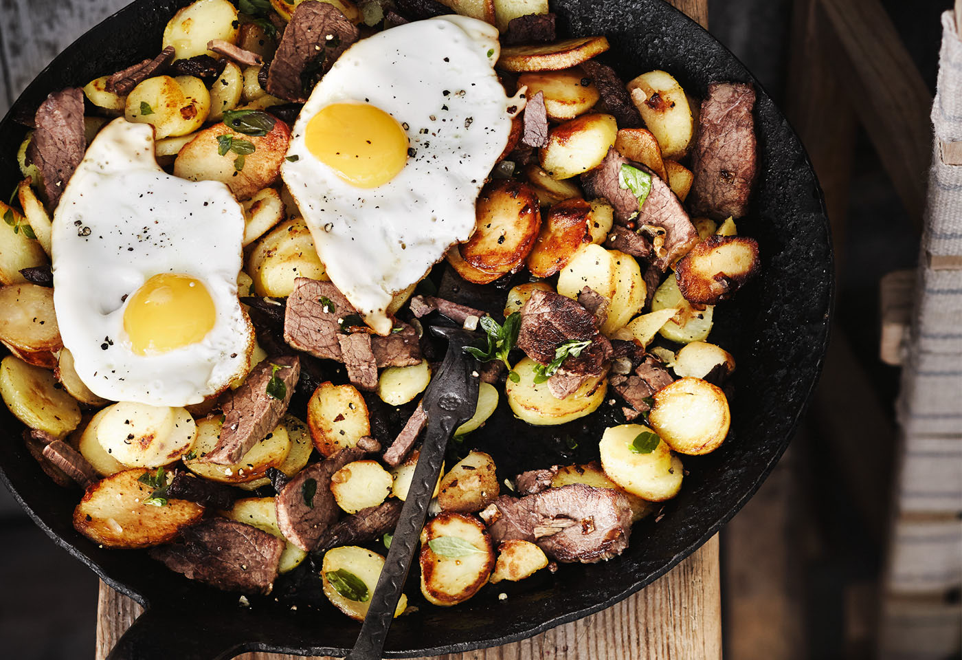 Tiroler Gröstl mit Spiegelei | Frisch Gekocht