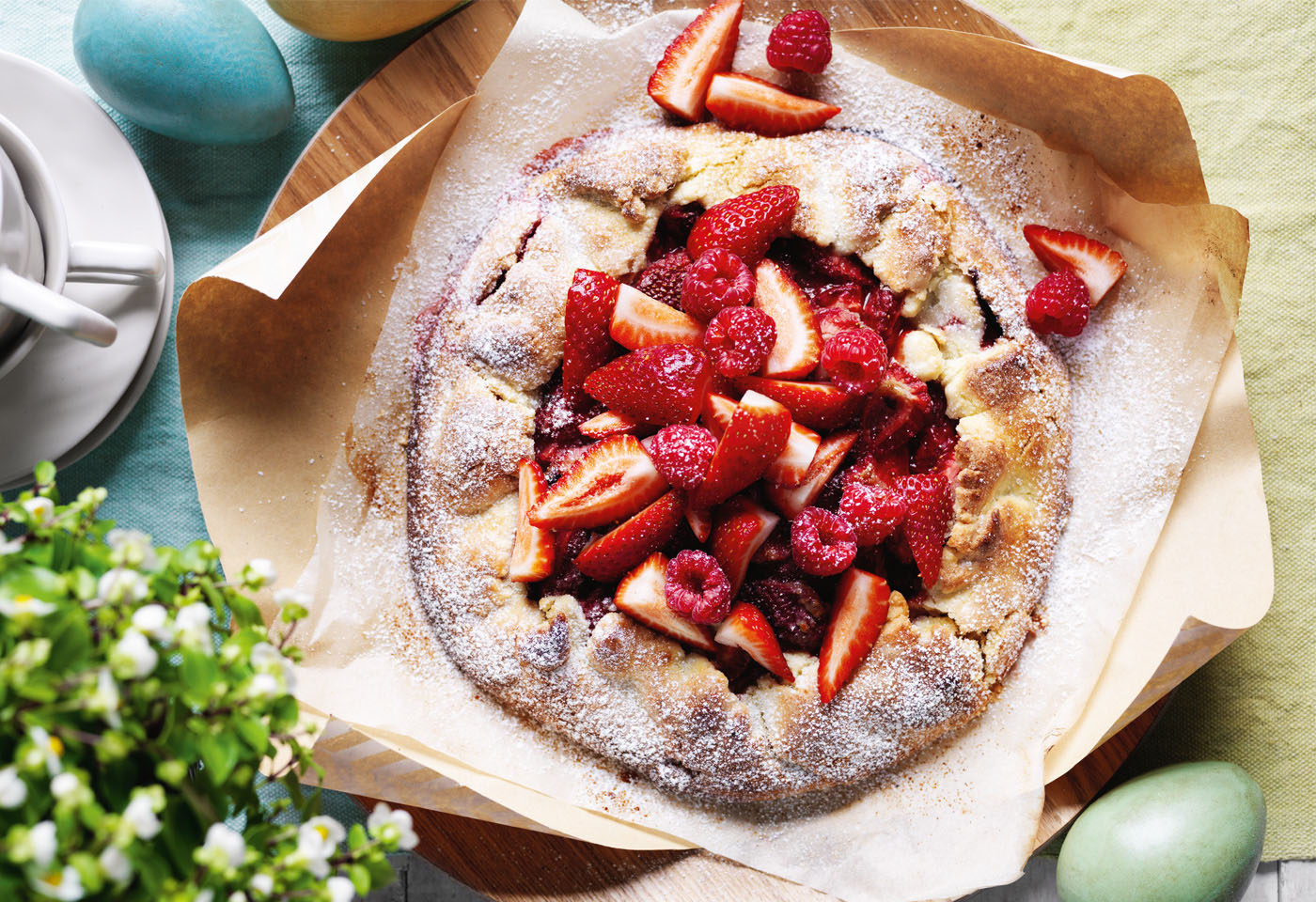 Mandel-Crostata mit Orangen und Beeren | Frisch Gekocht