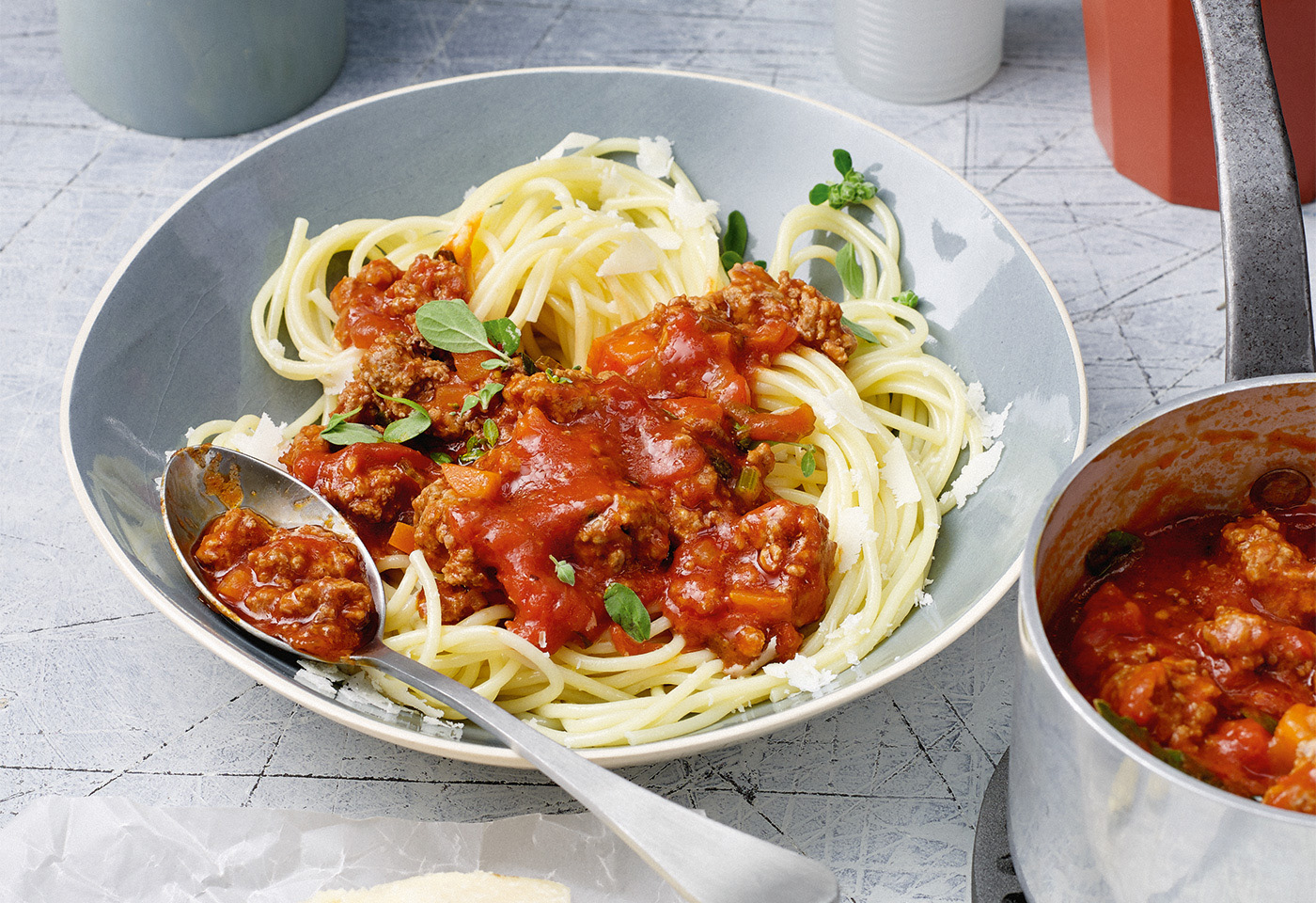 Spaghetti Bolognese mit Speck | Frisch Gekocht