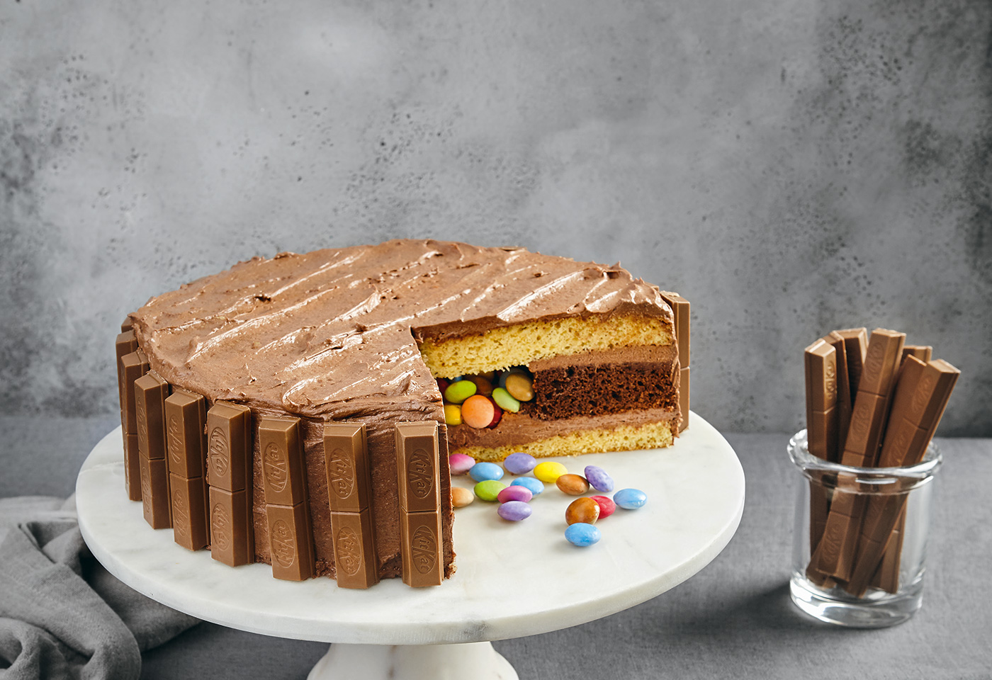 Pudding-Buttercreme-Torte mit Überraschungseffekt | Frisch Gekocht