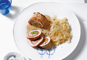 Schweinsrouladen mit Sauerkraut Foto: © Monika Schuerle