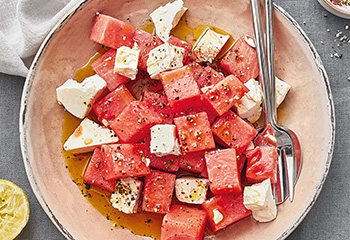 Wassermelonen-Feta-Salat Foto: © Kevin Ilse