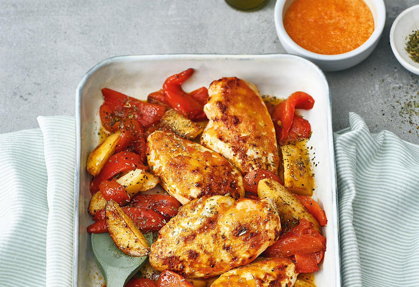 ErdäpfelPaprikahendl Frisch Gekocht