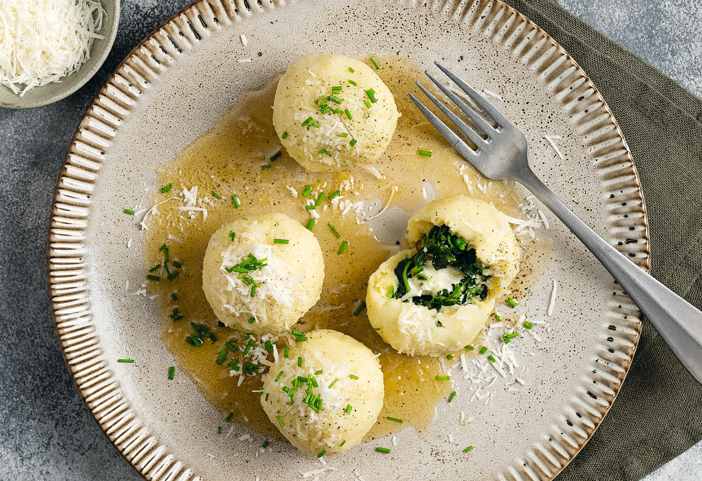 Spinat-Feta-Knödel | Frisch Gekocht