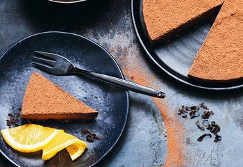 Veganer Schoko-Orangen-Kuchen Foto: © Stockfood