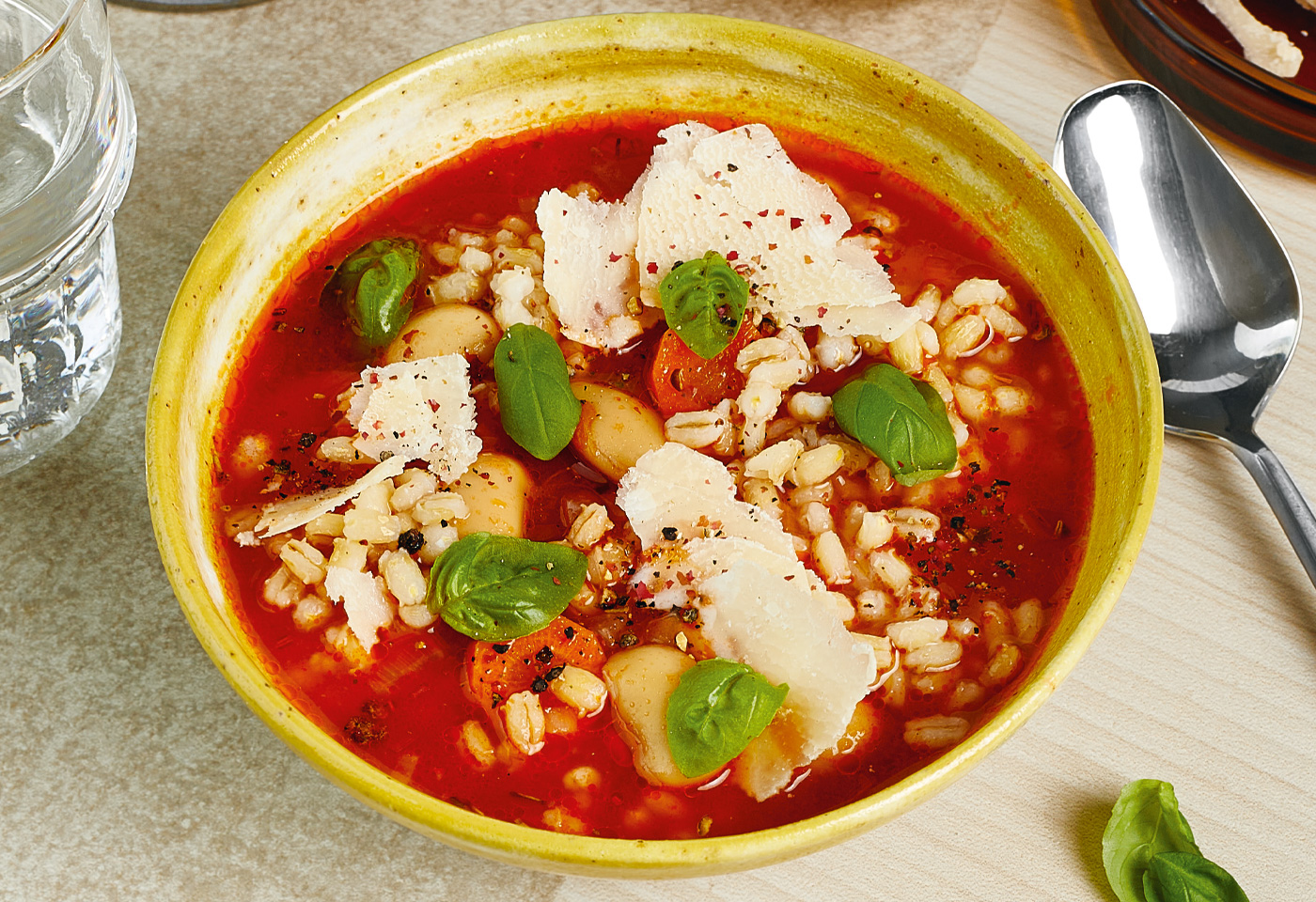 Rollgerstensuppe auf toskanische Art | Frisch Gekocht