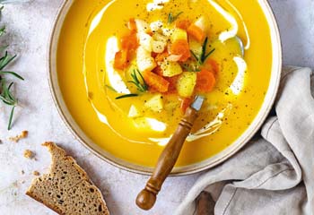 Erdäpfel-Karotten-Suppe Foto: © Kathrin Fuchs
