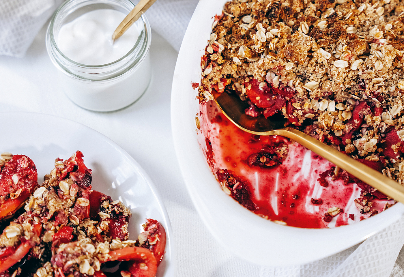 Apfel-Beeren-Crumble | Frisch Gekocht