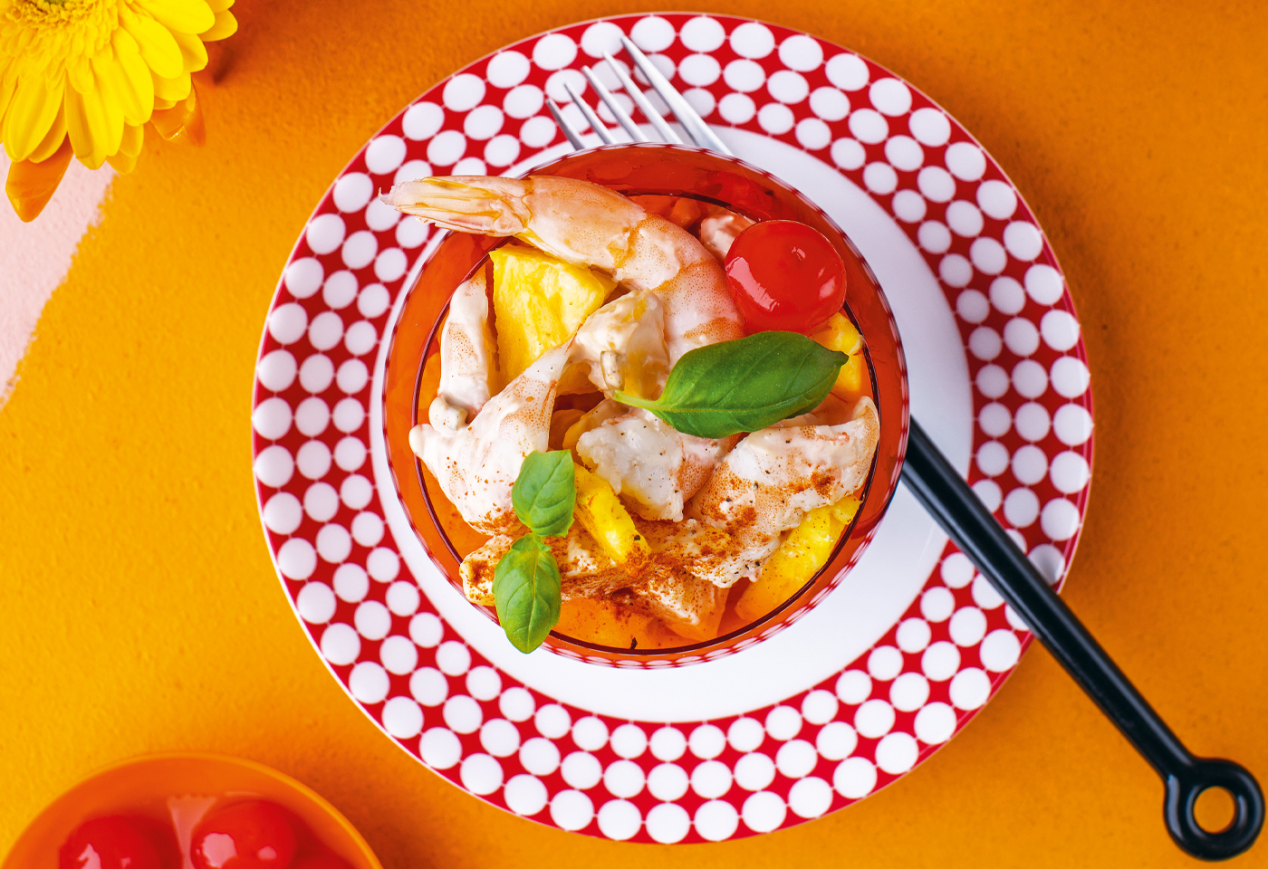 Shrimps-Erdäpfel-Salat Hawaii mit Thousand Island Sauce | Frisch Gekocht