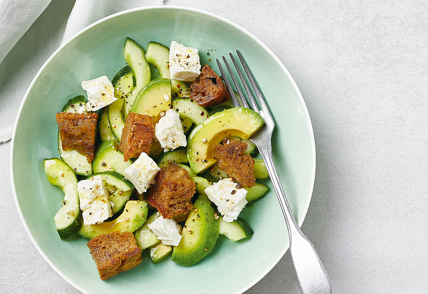 Gurken-Avocado-Salat | Frisch Gekocht