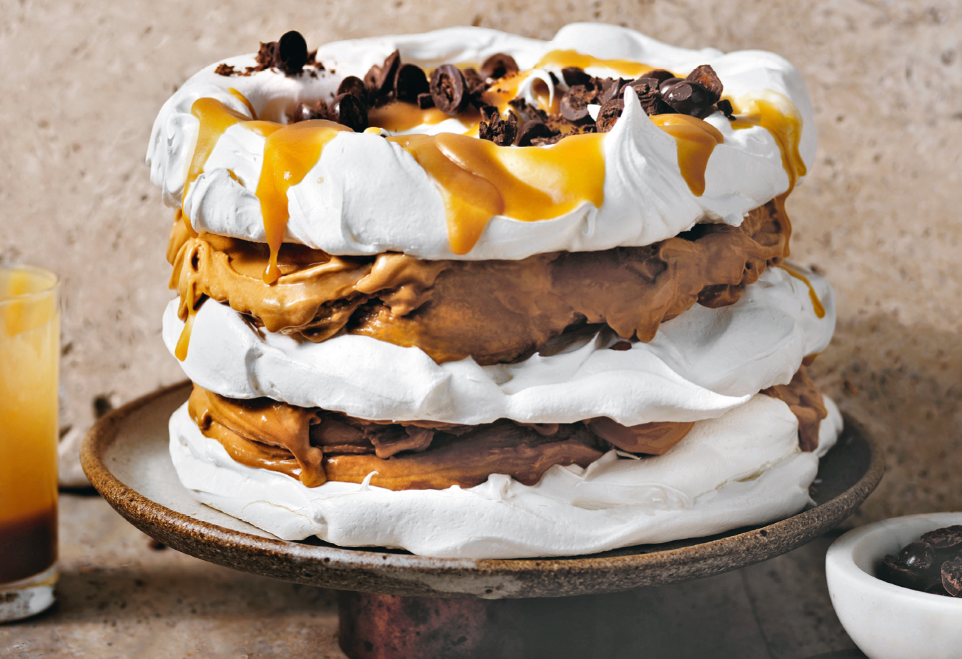 Baisertorte mit Kaffeeeis | Frisch Gekocht