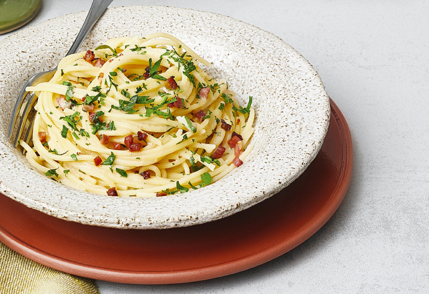 Spaghetti Carbonara ohne Ei | Frisch Gekocht