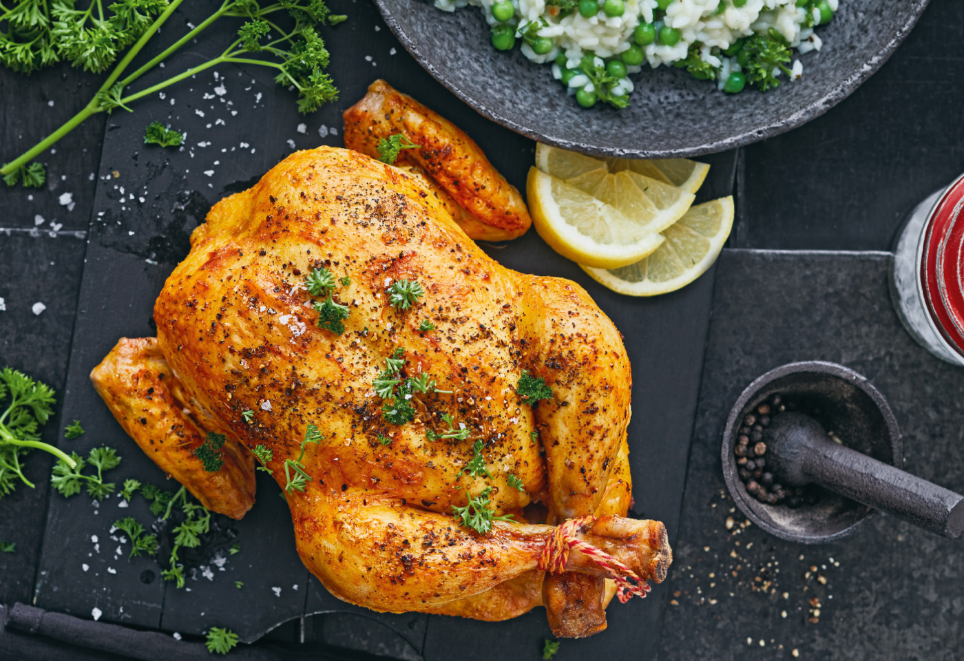 Salz-Pfeffer-Brathendl mit Risibisi | Frisch Gekocht