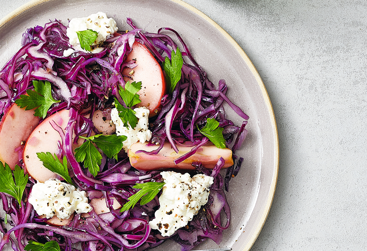 Warmer Rotkraut-Salat mit Äpfeln | Frisch Gekocht