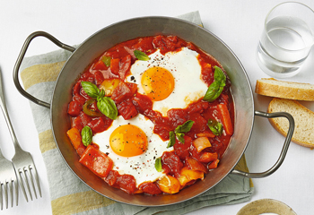 Letscho-Shakshuka Foto: © Kevin Ilse