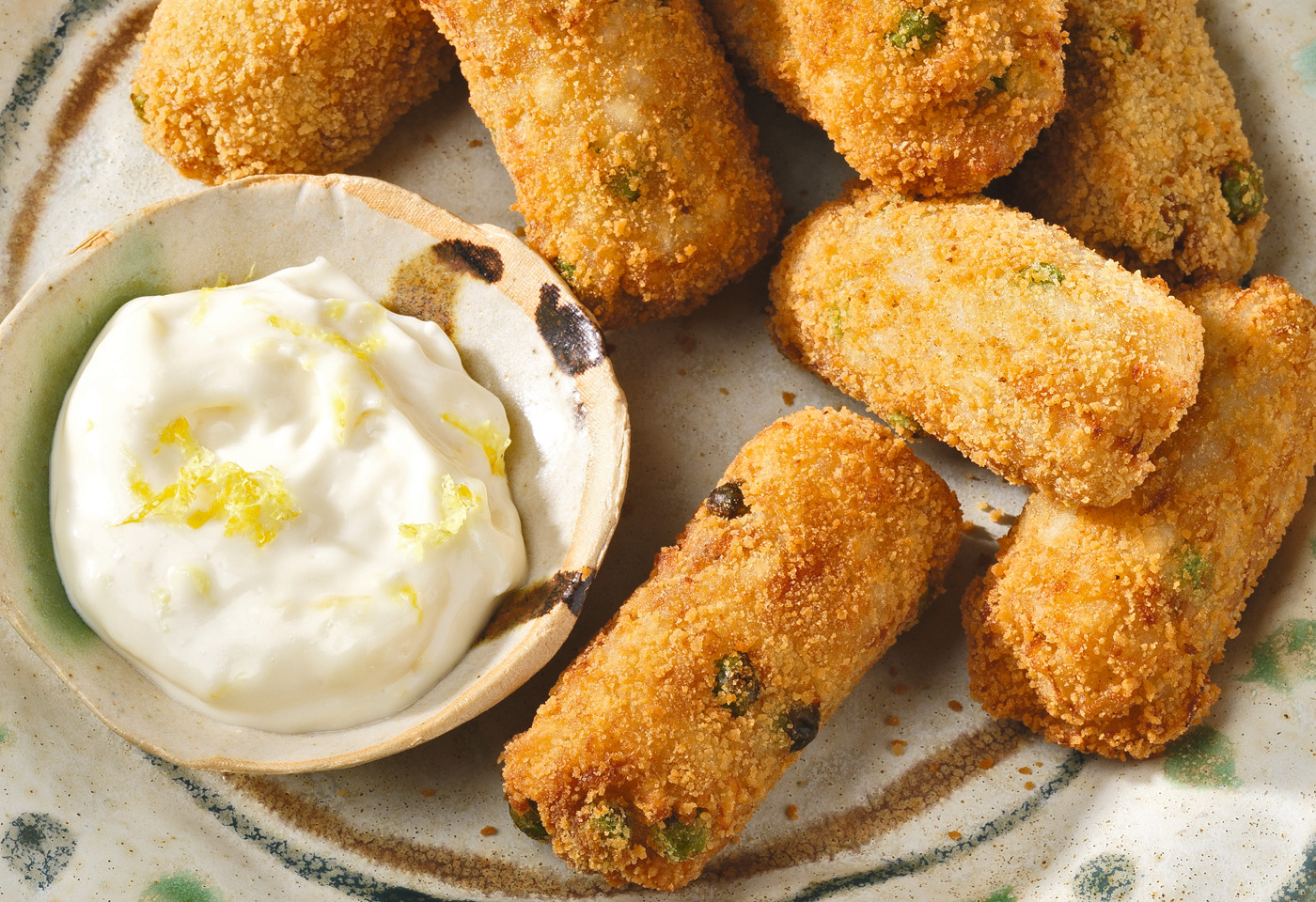 Risibisi-Thunfisch-Kroketten mit Zitronendip | Frisch Gekocht