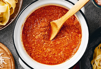 Bolognesesauce Foto: © Eva Strateva/Marian Inhouse-Agentur Bolognesesauce Foto: © Eva Strateva/Marian Inhouse-Agentur