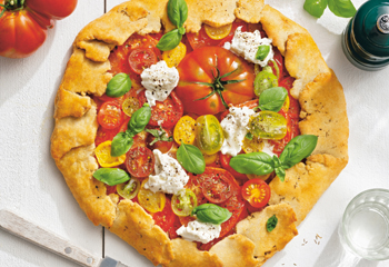 Caprese-Galette Foto: © Matthias Piket/Marian Inhouse-Agentur Caprese-Galette Foto: © Matthias Piket/Marian Inhouse-Agentur