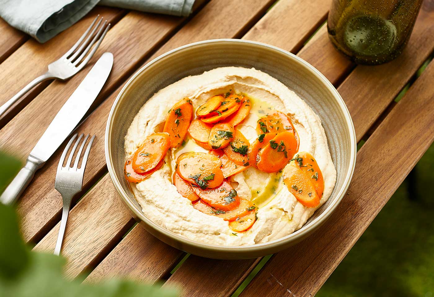 Hummus mit karamellisierten Karotten | Frisch Gekocht