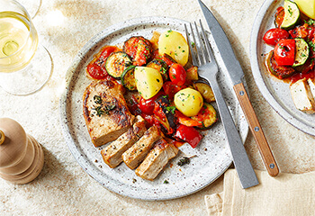 Ratatouille Schnitzel Foto: © Kevin Ilse Ratatouille Schnitzel Foto: © Kevin Ilse
