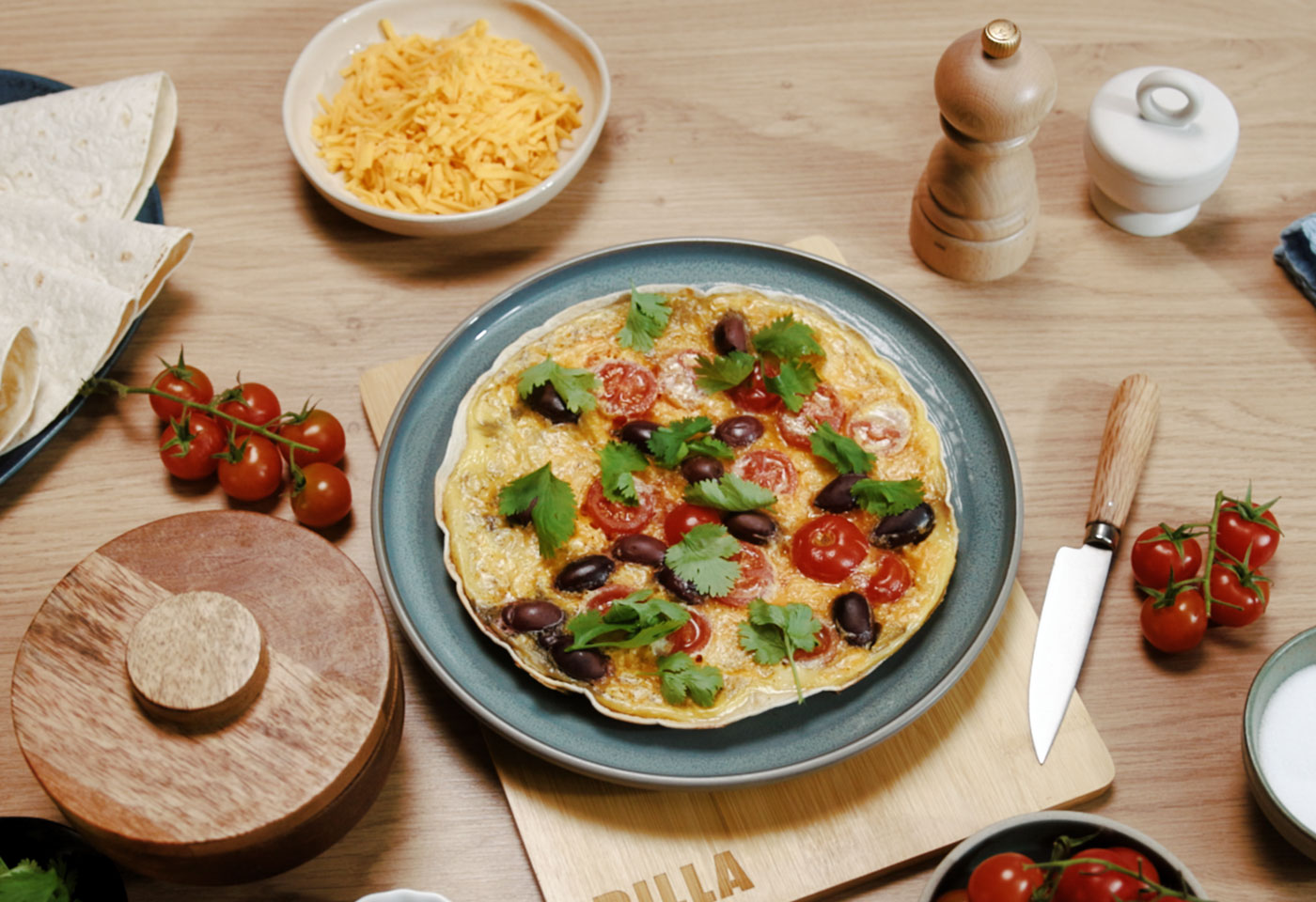 TortillaFrittata Frisch Gekocht