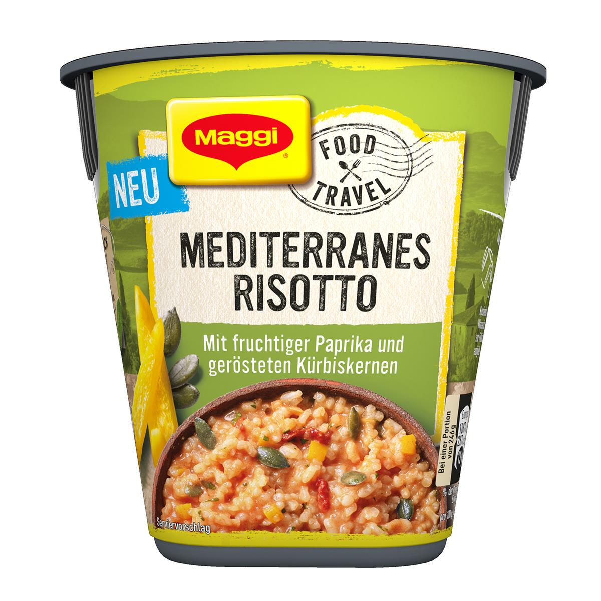 Hauptnahrungsmittel der mediterranen Diätkarte
