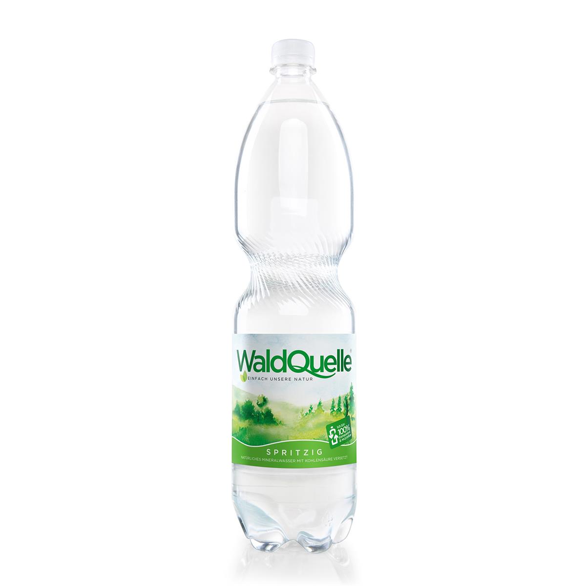 Waldquelle Mineralwasser Prickelnd online bestellen | BILLA